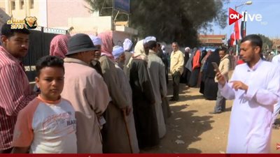 انتخابات الرئاسة| طوابير شمال سيناء تتصدر لجان الانتخاب 