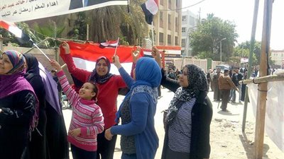 فيديو.. الانتخابات بالطبل والمزمار البلدي في لجان الرئاسة المصرية 2018 بمدينة نصر   