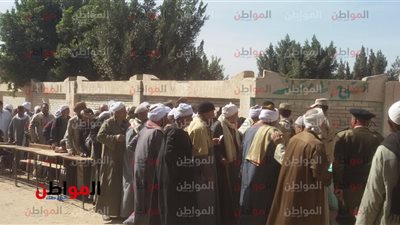 صور| انتخابات الرئاسة المصرية 2018| إقبال كثيف على لجان فاقوس بالشرقية