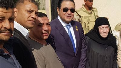 انتخابات الرئاسة المصرية 2018.. صور| علاء عابد: مصر آمنة.. وشعبها يعيش أزهى عصوره