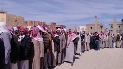 المواطنين والقبائل البدوية يتصدرون المشهد في انتخابات الرئاسة 2018 برأس سدر