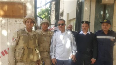 طارق يحيى يدلى بصوته في الانتخابات الرئاسية