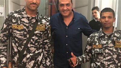 خالد سرحان يدلي بصوته في الانتخابات المصرية 2018 