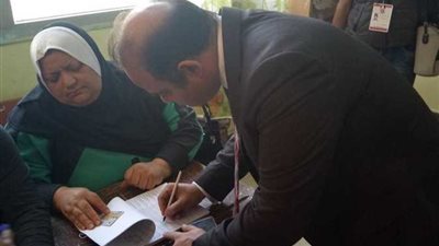 رئيس البورصة بعد الإدلاء بصوته  في الانتخابات المصرية ٢٠١٨‎ : جئنا للتأكيد على مسيرة الإصلاح