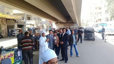 إقبال كثيف من مواطنى البدرشين للإدلاء بأصواتهم في انتخابات الرئاسة 2018 