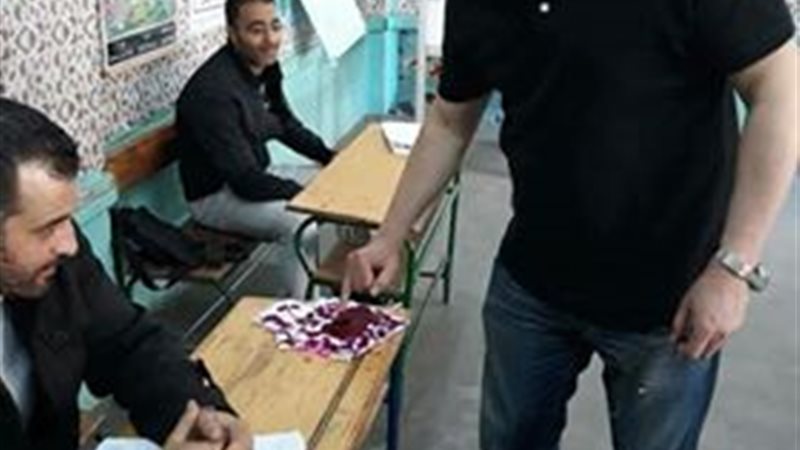 شوبير يدلي بصوته