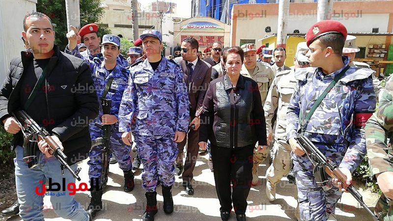 محافظ البحيرة تتفقد