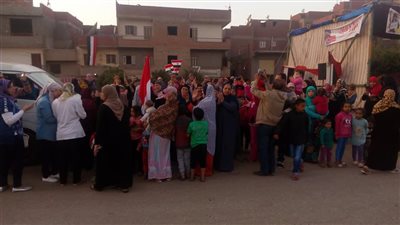 توافد الناخبين على مقار لجان انتخابات الرئاسة 2018 بالغربية 
