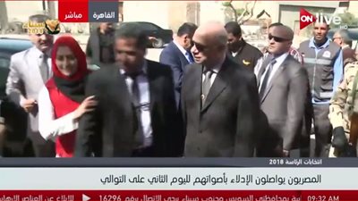 انتخابات الرئاسة 2018.. محافظ القاهرة يتفقد اللجان الانتخابية