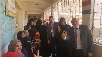 انتظام لجان انتخابات الرئاسة المصرية فى اليوم الثانى بالدقهلية 