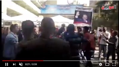 وصلات رقص أمام لجان الزمالك فى الانتخابات الرئاسية 2018 
