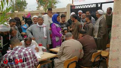 فتح جميع لجان انتخابات الرئاسة المصرية وانتظام سيرها بالمنيا (صور)