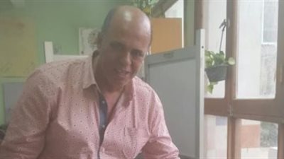 هشام يكن يدلى بصوته فى الانتخابات الرئاسية 2018