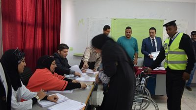 16658 مواطن يشاركون في الانتخابات الرئاسية 2018 بجنوب سيناء 