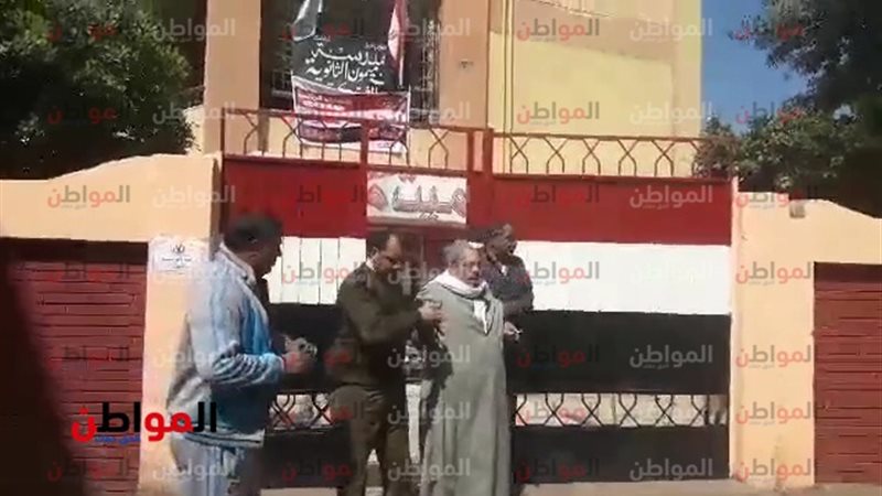 مسن كفيف يبنتخب السيسي-انتخابات