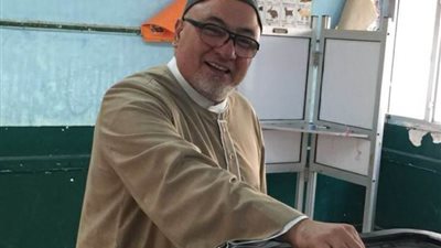 خالد الجندي عقب إدلائه بصوته في الانتخابات المصرية 2018: 