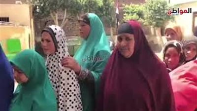 سيدات الفيوم يدلين بصوتهن في اليوم الثاني لـ الانتخابات المصرية 2018 (صور)
