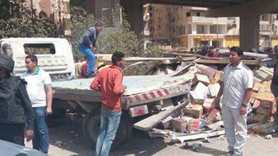 اللقطات الأولى من حادث الدائري 
