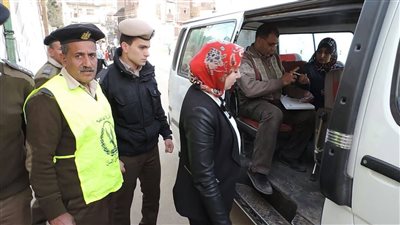 فيديو وصور| مديريات الأمن فى خدمة كبار السن وذوي الاحتياجات فى انتخابات الرئاسة 2018