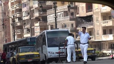 تدعيم الخدمات المرورية بالمحاور الأكثر كثافة في الإسكندرية
