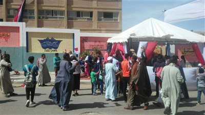 انتخابات الرئاسة 2018.. إقبال كثيف في لجان دار السلام 