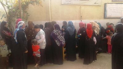 استمرار توافد الناخبين على لجان الانتخابات الرئاسية 2018 بـ 