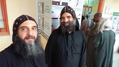 رجال الدين المسيحي في لجان الانتخابات الرئاسية 2018.. ويؤكدون: مصر وطن يعيش فينا