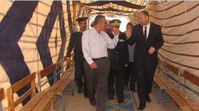 مدير أمن جنوب سيناء يتفقد الحالة الأمنية باللجان الانتخابية بمدن أبو رديس وأبوزنيمة ورأس سدر