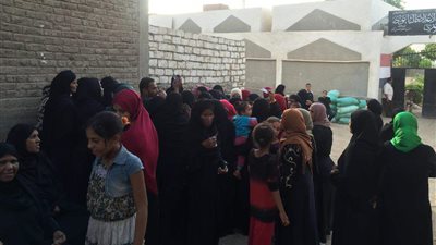 رجال وسيدات مرسى علم يشاركون في الانتخابات المصرية 2018 (فيديو)