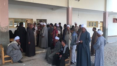 الانتخابات المصرية 2018 .. النائب جابر الطويقي: نسبة التصويت بسوهاج في تزايد مستمر (صور)