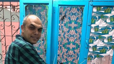 محمد همام يدلى بصوته في الانتخابات الرئاسية 2018