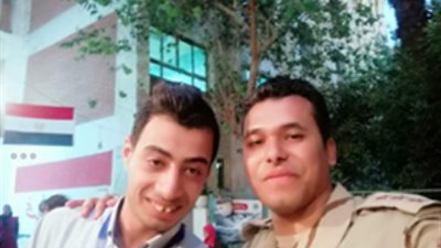 عمرو جاب الله يدلى بصوته فى الانتخابات الرئاسية 2018