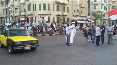 كرنفالات انتخابات الرئاسة المصرية 2018 بشوارع الإسكندرية..