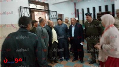 رئيس مدينة السنطة يتفقد لجان انتخابات الرئاسة 2018 قبيل الغلق (صور)