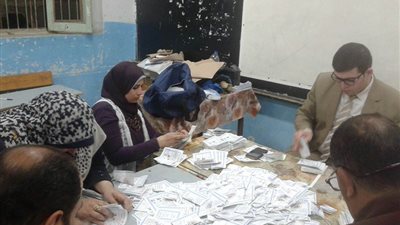 بدء فرز الأصوات بانتخابات الرئاسة المصرية 2018 بدمياط (فيديو)