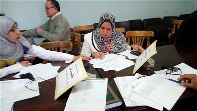 غلق باب التصويت وبدء فرز الأصوات بمحافظة الغربية