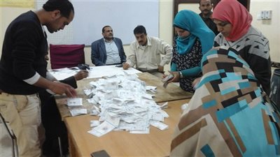 لجنة 9 بالحوامدية.. السيسي 1307 صوت وموسى مصطفى 67