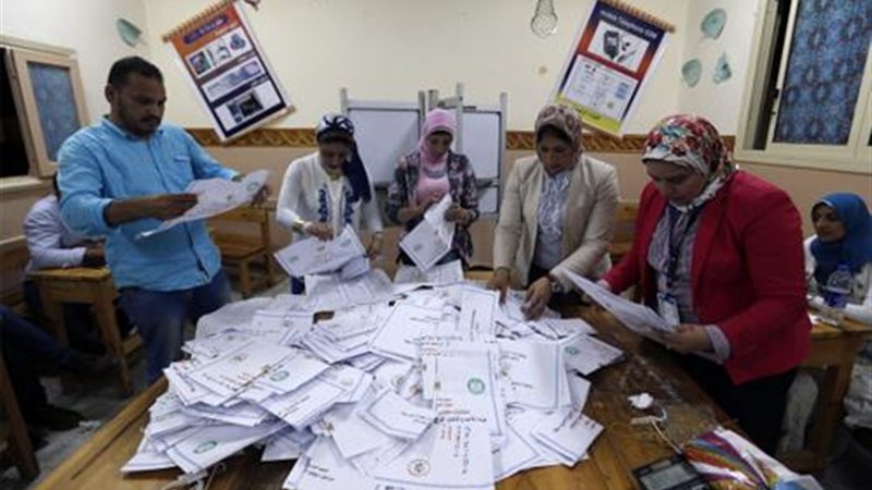 فرز الأصوات