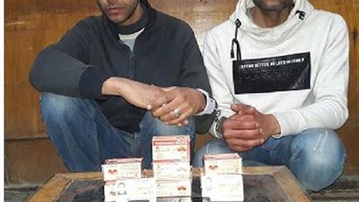 سقوط عاطل وسوابق قبل توزيع 1000 قرص مخدر بمحطة طنطا