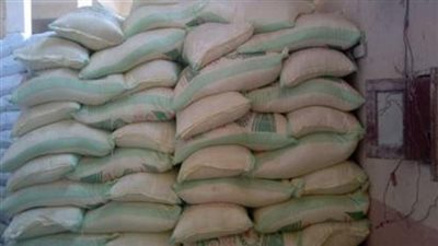 مصادرة 5 أطنان أرز شعير بدكرنس