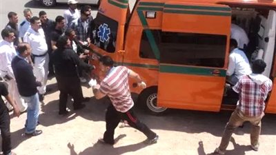إصابة 7 أشخاص في انقلاب سيارة بالبحيرة 