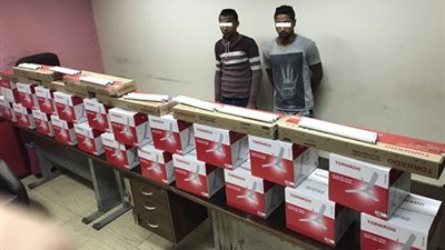 ضبط المتهمين في سرقة 21 مروحة من مدرسة ثانوية في المنيا