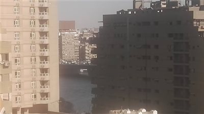زحام مرورى أعلى كوبرى عباس 