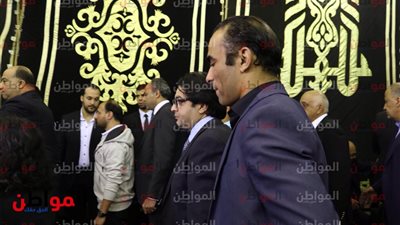 سيد عبدالحفيظ يقدم واجب العزاء في والدة إيهاب لهيطة 