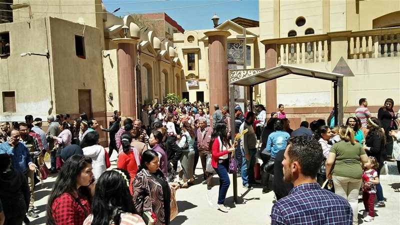 مسيحيو بنى سويف يحتفلون