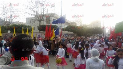 صور| اهالى زفتى بالغربية يحتفلون بفوز السيسي بفترة رئاسية ثانية
