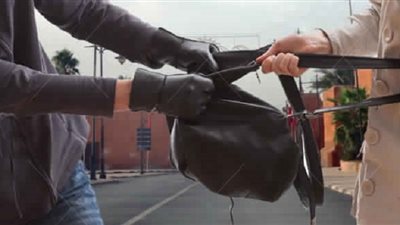 إلحقوني يا ناس.. مواطنة تستغيث بسبب سرقة شنطتها