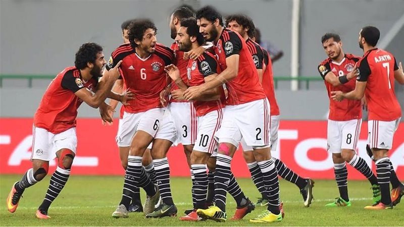 لاعبو منتخب مصر