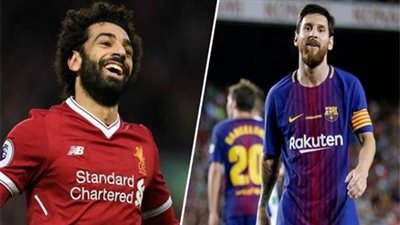 صلاح يتساوى مع ميسي في الأكثر مشاركة تهديفيًا