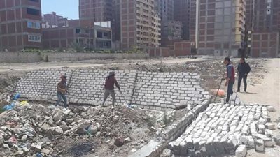 صور| حملة فورية لإزالة 7 حالات تعدي علي الأراضي الزراعية شرق الإسكندرية